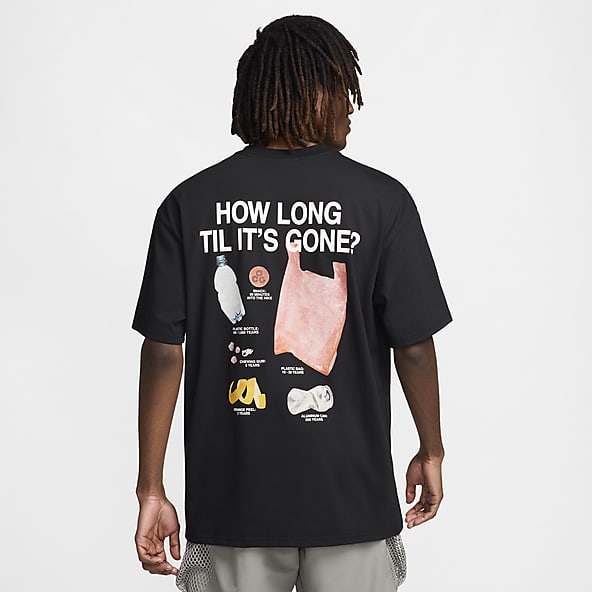 50 100 Black Dri FIT Graphic Tees. Nike